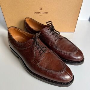 John Lobb "Borsa" Dress Shoes in Brown - Style # 9037RS-59